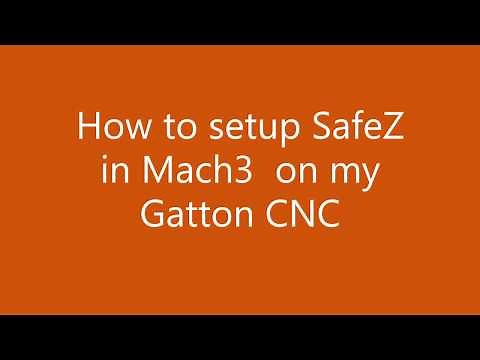 Setting Up Safe Z in Mach3