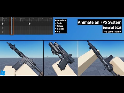How to Animate an FPS System in Roblox Studio | Tutorial