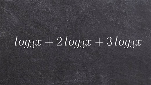 The easy way to condensing logarithmic expressions