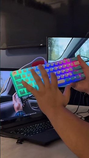 ⌨️ Havit KB874L Gaming Keyboard✨#GamingKeyboard #HavitKB874L #LebanonStore #GamingSetup #RGB