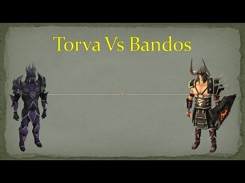 Torva Vs Bandos Armour Comparison