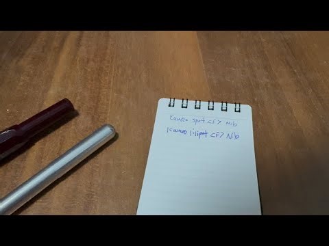 My current edc setup and two new Kaweco additions (sport and liliput)