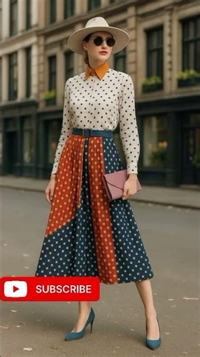 Timeless Polka dot style for elegant women #Short #simplestyle
