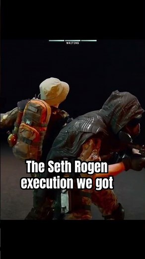 The Seth Rogen execution we got Vs what I wanted #shortsfeed #gaming #blackops6