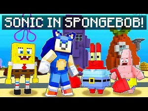 Sonic And Friends Visit The Bikini Bottom In Minecraft!