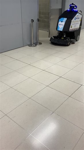 I was watching this floor-cleaning robot at the airport, diligently sweeping away like it truly cared about spotless tiles. Just as I thought, “Wow, someone deserves a pat on the back,” it suddenly… | Dr Ram Roy
