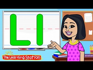 Letter L Song Video  Sing & Learn the Letters of the Alphabet  Phonic Song  The Learning Station - Videos For Kids
