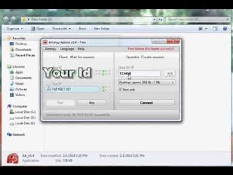 AMMYY ADMIN Installation Configurtion And Connection
