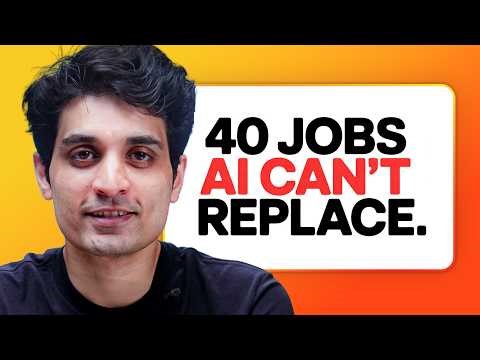 40 Jobs That Survive AI (and 40 That Don’t)