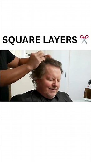 How To Cut Men’s Hair Step-by-Step | Square Layers Tutorial