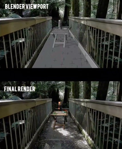 Villager in the Woods: Blender Motion Tracking