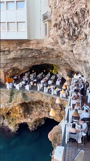 Grotta Palazzese: Italy’s Cave Restaurant by the Sea