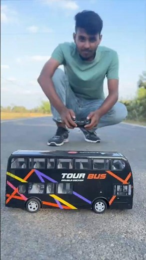 Unboxing Remote Control Double Decker Bus
