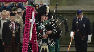 War dead remembered across Scotland