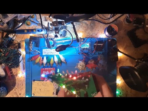 3D LED Christmas Tree build @ElectroHobbyTube
