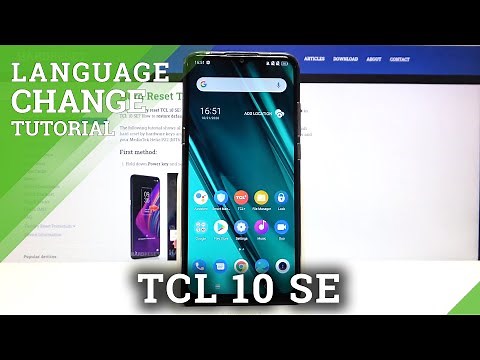 How to Set Up Language in TCL 10 SE – Change Device Language