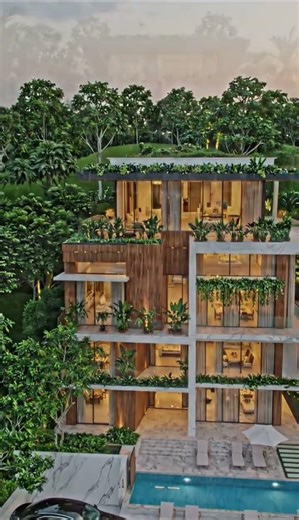 Luxury Villa Parking Design | Modern Home Exterior with Premium Car Parking 🚗✨ #short #viral