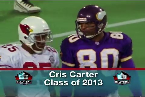 A member of the Hall of Fame's Class of 2013, we wish Cris Carter a Happy 58th Birthday today! | Pro Football Hall of Fame