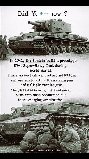 KV-4 | Soviet SUPER Heavy tank | World War 2