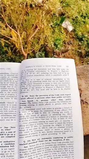 Of criminal intimidation insult and annoyance#Indian penal code chapter XXII QUESTIONS AND ANSWERS