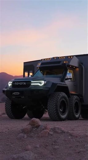 This 6x6 Toyota Motorhome Redefines Luxury Living