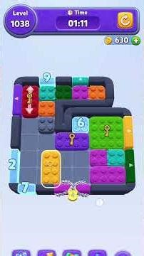 1038 Color block Jam solution Level 1038