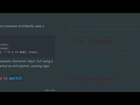 Understanding the boolean switch statement Compiler Warning in C+ +