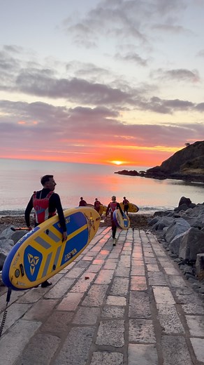 Saturday looking braw for a Sunrise social paddle. Best way to kick start your day!!!!!! Apres sauna thrown in just to put the icing on the cake! 6am till 7am Paddle. 7am till 7.30 Sauna. £30 inc kit. PM to book. #standuppaddleboarding #sunrise #woodfiredsauna #stonehaven #visitscotland | Stonehaven Paddleboarding