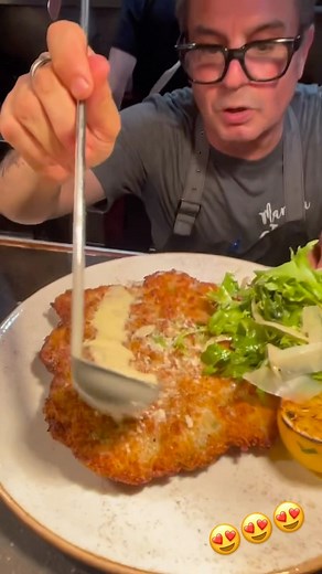 Restaurant Bricco WH on Instagram: "Pork Chop Milanese - a Bricco OG 🔥🔥🔥 . . . . . . . @chef_billy_grantiii #pork #porkchops #milanese #porkchopmilanese #italian #bricco #billygrant #classicitalian #hangry #kitchen #ontheline #chef #cheflife #boh #recipes #weha #westhartford #ct #connecticut #feedme"