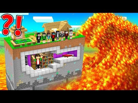 Minecraft but, Lava Rises Every Seconds!