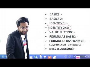 COMPLETE TRIGONOMETRY सारे concepts & HIGH LEVEL QUE BY GAGAN PRATAP