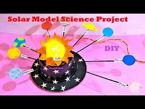 SOLAR SYSTEM Working Model | DIY HOME | Science Project - Solar System Model 3D Model