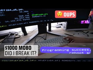 How to Downgrade motherboard Bios after you bricked it