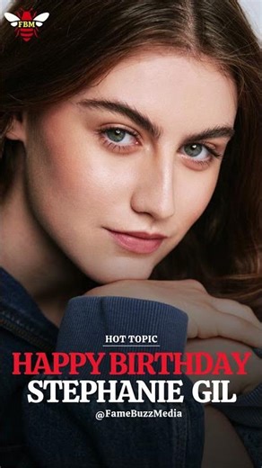 Happy 20th Birthday, Stephanie Gil! 🎂 Spain's Rising TV Star #birthdaygreetings