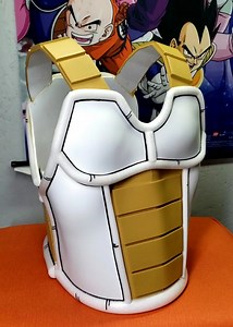 Saiyan Armor Cosplay Vegeta/bardock Battle Damage Stage 1 Universal Fit(brand NEW Blue/green With Detachable Shoulder Straps and Plates - Etsy