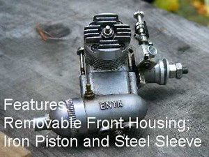 Starting and Running Vintage Enya 19 V Model Airplane Engine
