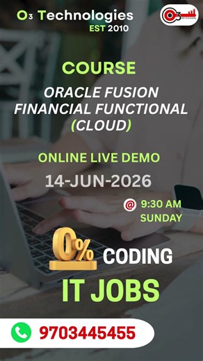 demo#Oracle fusion financials functional course #demo#