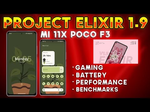 Project Elixir 1.9 for Mi 11x Poco F3 | Full Review and Gaming 🔥💥