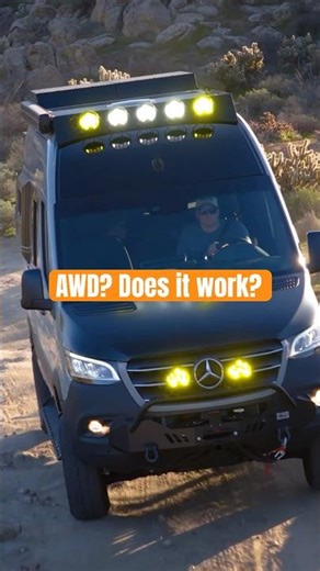 Can you actually off-road a Mercedes-Benz SPRINTER van? #sprintervans
