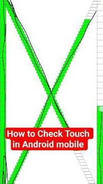 How to Check Touch in Android Mobile || Samsung codes #tricks #mobiletricks