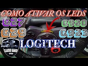 Tutorial Como Ativar Os Leds Do Volante Logitech G27 - G29 - G920 - G923 Utilizando o Fanaleds