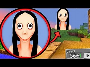 The Secret to Outsmarting Momo Girl in Minecraft 😱 | minecraft horror |