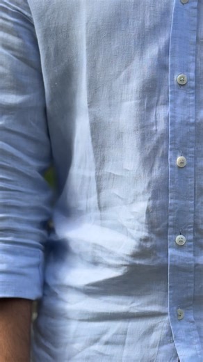 People always ask us why linen wrinkles so easily… 👔💯🙌🏼 Wrinkles mean the fabric is natural, breathable, and not loaded with stiff chemicals. Linen moves with you, lives with you, and stays comfortable all day and @vioreglobal linen is made for exactly that kind of effortless living. #VioreLinen #WhyLinen #NaturalFabrics #LinenLove #EffortlessStyle BreathableWear EverydayComfort linen clothing, natural linen fabric, breathable outfits, summer wear linen, sustainable fashion India, soft linen