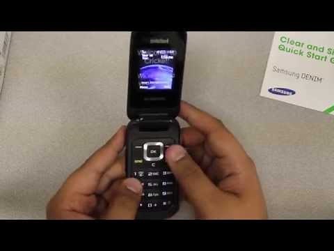 New Cricket Samsung Denim Flip phone Unboxing and Review