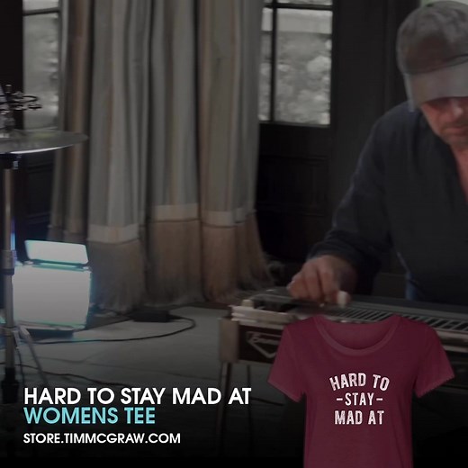 86K views · 2.9K reactions | For that “Hard to Stay Mad At” woman in your life….shop the tee at store.timmcgraw.com! | Tim McGraw | Facebook