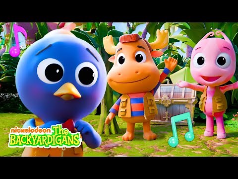 Pablo Is a Fearless Explorer & Sings "Falling Off a Log!" w/ Uniqua & Tyrone | The Backyardigans