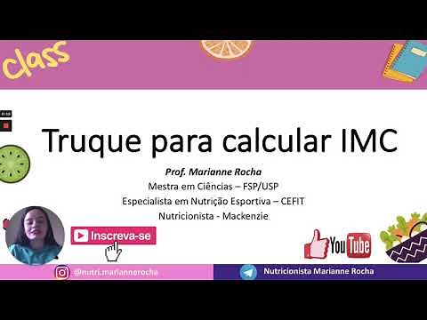 COMO CALCULAR O IMC | TRUQUE RÁPIDO | NUTRIÇÃO