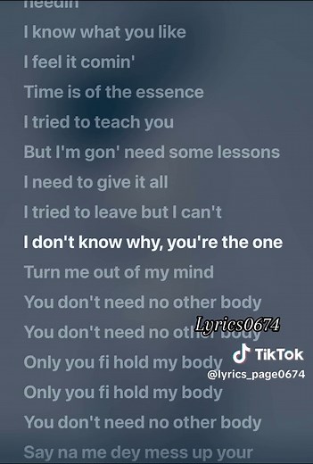 Essence Tems & Wizkid “lyrics” @lyrics0674_backuppage #lyrics0674 #lyriicsx #lyrics