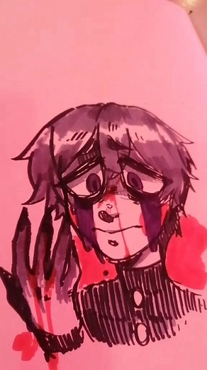 Fan Art Drawing of Puppet from Five Nights at Freddy's