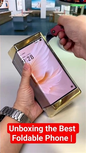 Unboxing the Best Foldable Phone | The Pinnacle of Innovation! #shorts​ #foldables #galaxyfold #tech